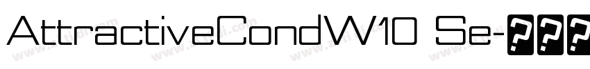 AttractiveCondW10 Se字体转换